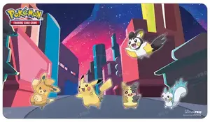Playmat Ultra‑Pro Gallery Series Shimmering Skyline Standard for Pokémon, 609.6×342.9 mm, multicolour
