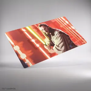 Playmat Gamegenic for Star Wars Unlimited Card Game — Qui-Gon Jinn design