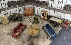 Urban Furniture komplekts no Battle Systems Ltd – BattleSystems modulāra kaujas galda dekors