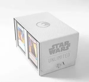 Коробка для колоды Ultra‑Pro для Asmodee Star Wars: Legion (GGS20166ML) — 124×116×200 мм, чёрно‑белая