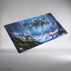 Gamegenic Game Mat for Star Wars Unlimited Card Game — Dagobah playmat