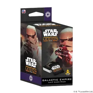 Kāršu komplekts Atomic Mass Games Star Wars: Legion — Empire, daudzkrāsains, iepakojums 118×67×75 mm