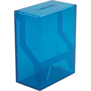Deck Box Gamegenic Bastion 50+ Blue — storage box for 50+ card deck and accessories