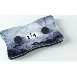 Gamegenic Life Counters Double Dials – Swamp design, dual rotating dials for tracking life and counters