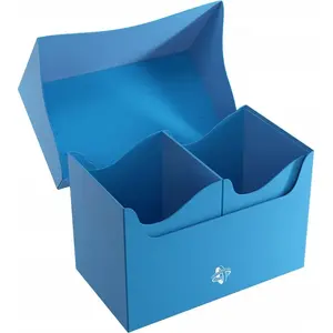 Card case Gamegenic Double Deck Holder 200+ XL — blue, holds 200+ cards, double-deck organizer
