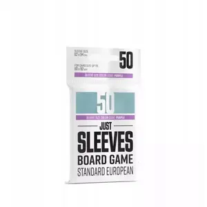 Защитные рукава для карточек Gamegenic Just Sleeves 62 x 94 мм прозрачные, 50 шт.
