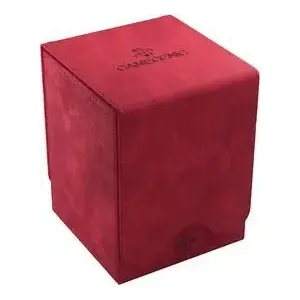 Deck box Gamegenic Squire 100+ XL Convertible – Red, storage for 100+ sleeved cards