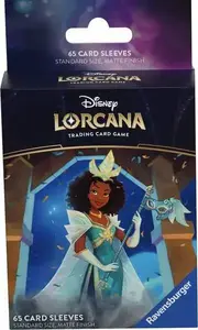 Card sleeve Ravensburger Disney Lorcana TCG Shimmering Skies Tiana — pack of 65, multicolour, fits standard cards (70×?×?)