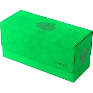 Sleeve pack Gamegenic The Academic 133+ XL (Tolarian) — green/black, 133+ XL card sleeves