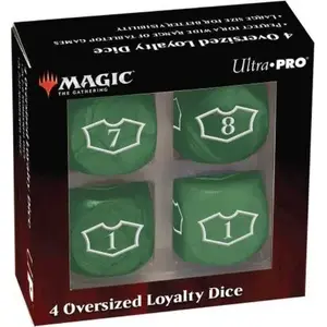 Dice set Ultra‑Pro Magic the Gathering Forest deluxe loyalty dice 22 mm