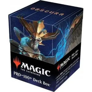 Deck Box Ultra‑Pro Magic: The Gathering Street of New Capenna Obscura — 100+ capacity, rigid card storage