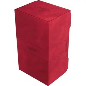 Kārbu kārtīm Gamegenic Stronghold 200+ XL Convertible — sarkana, tur 200+ kārtis, pārveidojama