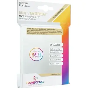 Card Sleeves Rebel Matte for Dixit size 81×122 mm, pack (Gamegenic) 369966