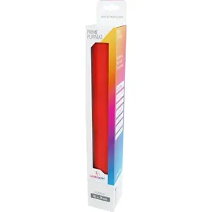 Playmat Prime 2mm – Gamegenic travel playmat in red, 2 mm thickness, protective gaming surface