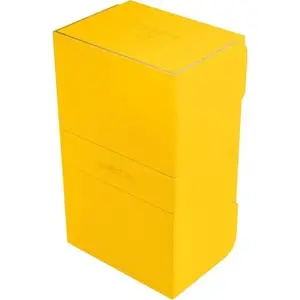 Card/Board Game Storage Box Gamegenic Stronghold 200+ Convertible — Yellow