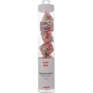 Game accessory Rebel Komplet kości REBEL RPG – Nadziewane (flavored dice) by Rebel