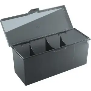 Card Game Accessories Rebel Fourtress 320+ Black – Playmat/Deck Storage for 320+ Sleeved Cards