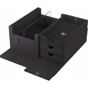 Kāršu glabātuves kaste Gamegenic Games' Lair 600+ Convertible — melna
