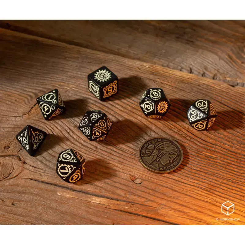Q-Workshop The Witcher Ciri - The Zireael dice set Photo 3