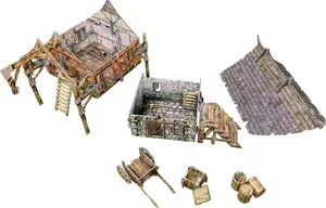 Storage Barn modulāra spēļu ainava no Battle Systems Ltd — terrārija spēlēm