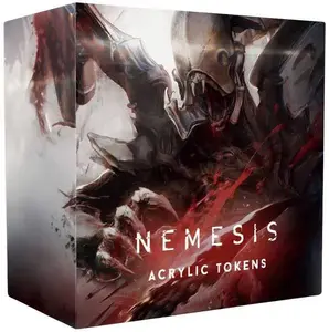 Deluxe Acrylic Tokens board game accessory, Ultra-Pro — Nemesis set (pack size 152×46×148 mm)