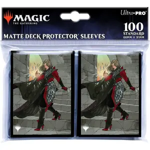 Card Sleeves Ultra‑Pro Rowan, Scion of War (100) — Wilds of Eldraine playmat-compatible protective sleeves