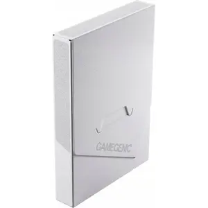 Бокс для карт Gamegenic Cube Pocket 15+ — белый, хранение 15+ стандартных карт с отделением для аксессуаров