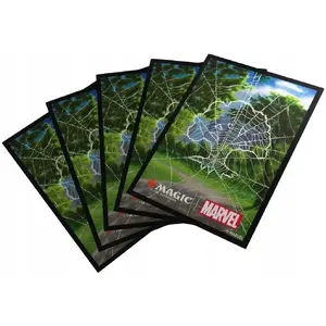 Card Sleeves Gamegenic Premium Art Sleeves — Magic: The Gathering Marvel's Spider-Man — Plains artwork