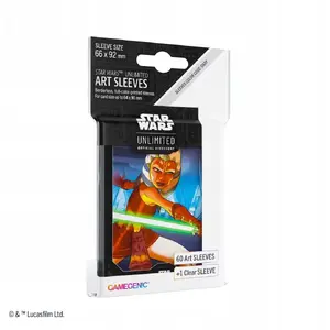 Card Sleeves Gamegenic Star Wars Unlimited — Art Sleeves Ahsoka Tano (standard size)