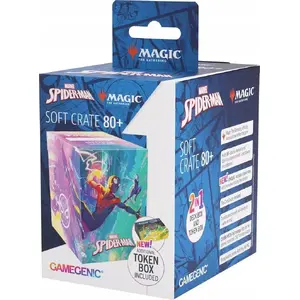 Deck box Gamegenic Soft Crate 80+ — Magic: The Gathering Marvel's Spider-Man design