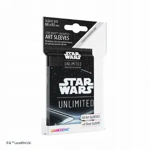 Card sleeves Ultra‑Pro for Gamegenic Star Wars Unlimited — Art Sleeves, back black