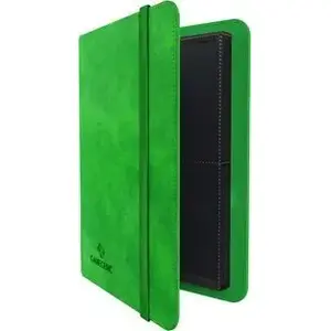 Card album Gamegenic Prime Album 8-Pocket — Green, 9-pocket trading card binder size for standard cards