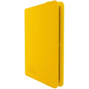 Card album Gamegenic Prime Album 8-Pocket – Yellow, 8-pocket pages for standard trading cards