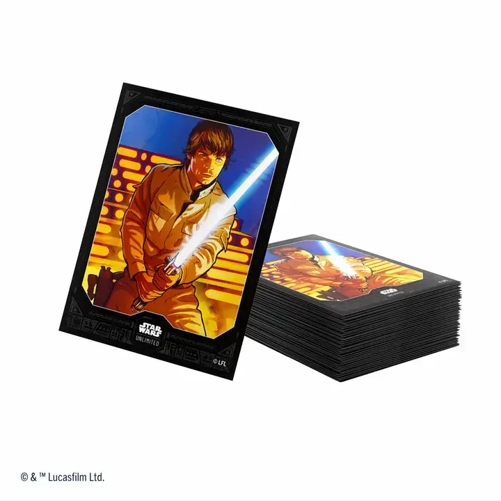 Deck sleeve Gamegenic Asmodee Star Wars Luke Skywalker Photo 2