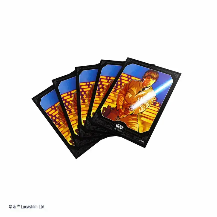 Deck sleeve Gamegenic Asmodee Star Wars Luke Skywalker Photo 4