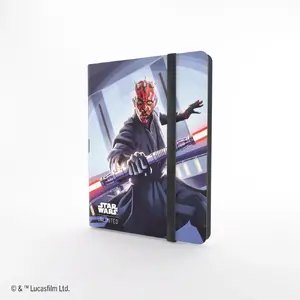 Card Album Gamegenic 18-Pocket for Star Wars Unlimited – Darth Maul & Qui‑Gon Jinn