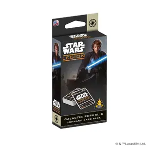 Command Card Pack board game accessory Atomic Mass Games — Star Wars: Legion Galactic Republic, multicolour cards, release 15/08/2025