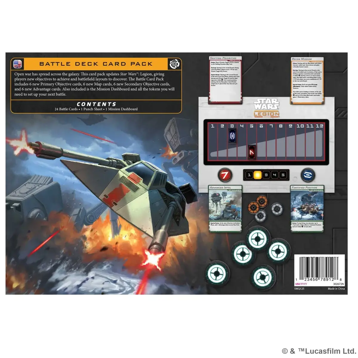 Набор боевых карт — Atomic Mass Games Star Wars: Legion Photo 2