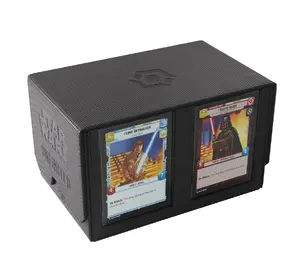 Коробка для колод Ultra‑Pro Asmodee Star Wars: Unlimited Double Deck Pod — чёрная, на две колоды