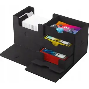 Playmat Gamegenic The Academic 133+ XL — Black/Black, oversized gaming playmat