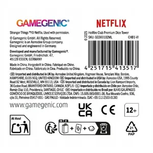 Башня для кубиков Gamegenic Stranger Things Premium — Hellfire Club