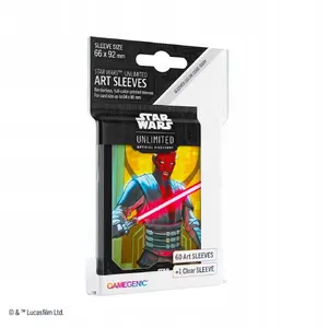 Sleeves Gamegenic Art Sleeves Darth Maul for trading cards — Star Wars Unlimited design