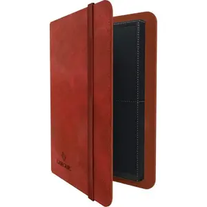 Альбом для карточек Gamegenic Prime Album 8-Pocket — красный, 8-слотные страницы для коллекционных карт