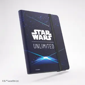 Ultra-Pro 18-Pocket Card Album for Star Wars Unlimited — Blue Card Back