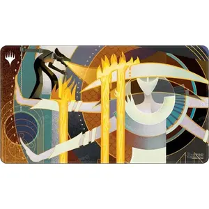 Playmat Ultra‑Pro Magic: The Gathering March of the Machine — White Stitch, Version 2
