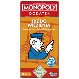 Board game HASBRO Monopoly Go to Jail — for ages 8+, playing time approx. 45 min