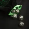Q-Workshop Forest Velour Dice Bag — 100×150×5 mm Photo 3