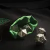 Q-Workshop Forest Velour Dice Bag — 100×150×5 mm Photo 4