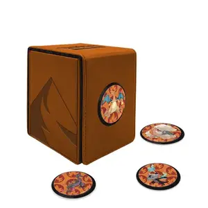 Футляр для карт Ultra‑Pro Ultra PRO Gallery Series Scorching Summit Alcove Click Deck Box — коричневый, 1 шт.