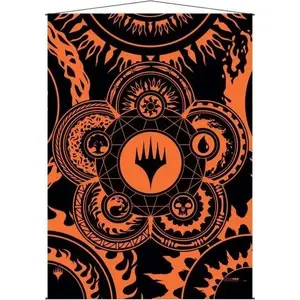 Wall Scroll Ultra‑Pro Magic: The Gathering – Color Wheel wall poster, fabric scroll by Ultra‑Pro